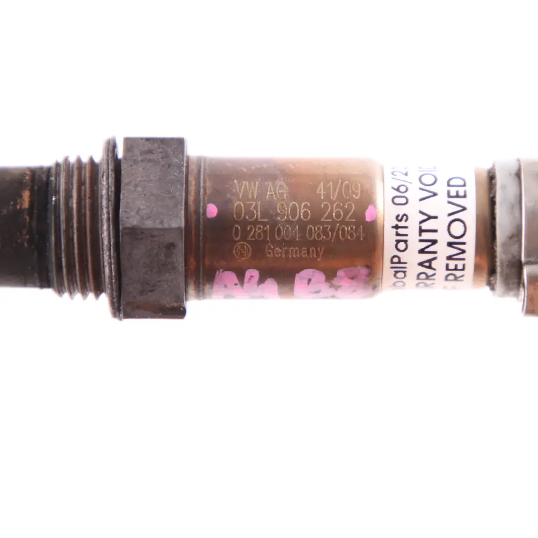 Audi A4 B8 2.0 TDI Lambda Sensor Oxygen Sensor Lambda Probe - SKU 03L906262 - Part number 03L906262