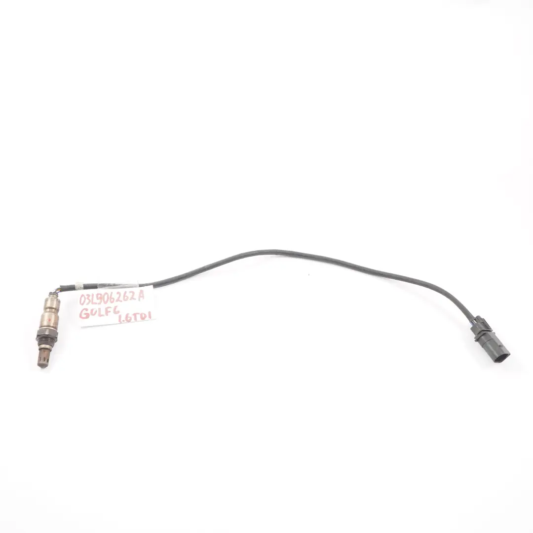 Lambda Sensor Oxygen Probe to VW Volkswagen Golf 6 with Part number 03L906262A VW Volkswagen Golf 6 Lambda Sensor Oxygen Probe - SKU 03L906262A-1 - Part number 03L906262A