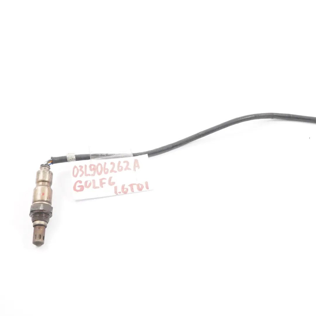 Lambda Sensor Oxygen Probe to VW Volkswagen Golf 6 with Part number 03L906262A VW Volkswagen Golf 6 Lambda Sensor Oxygen Probe - SKU 03L906262A-1 - Part number 03L906262A