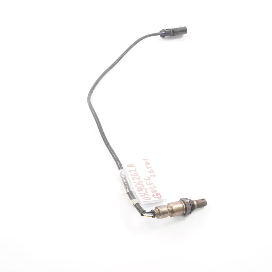 Lambda Sensor Oxygen Probe to VW Volkswagen Golf 6 with Part number 03L906262A VW Volkswagen Golf 6 Lambda Sensor Oxygen Probe - SKU 03L906262A-1 - Part number 03L906262A