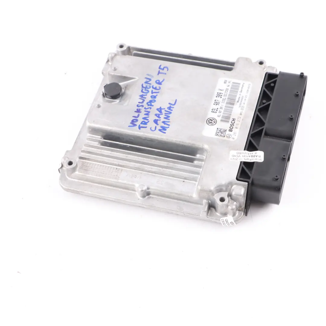 CAAA 84HP Engine Unit Module ECU Manual to VW Transporter T5 2.0 TDI with Part number 03L907309K VW Transporter T5 2.0 TDI CAAA 84HP Engine Unit Module ECU Manual - SKU 03L907309K - Part number 03L907309K
