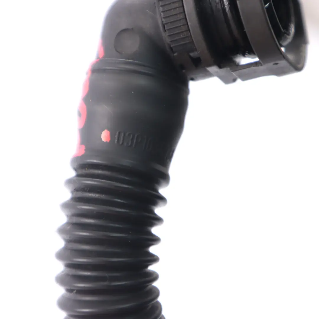 VW Polo Mk5 6R 1.2TDI Crankcase Breather Ventilation Hose Engine Pipe - SKU 03P103493A - Part number 03P103493A