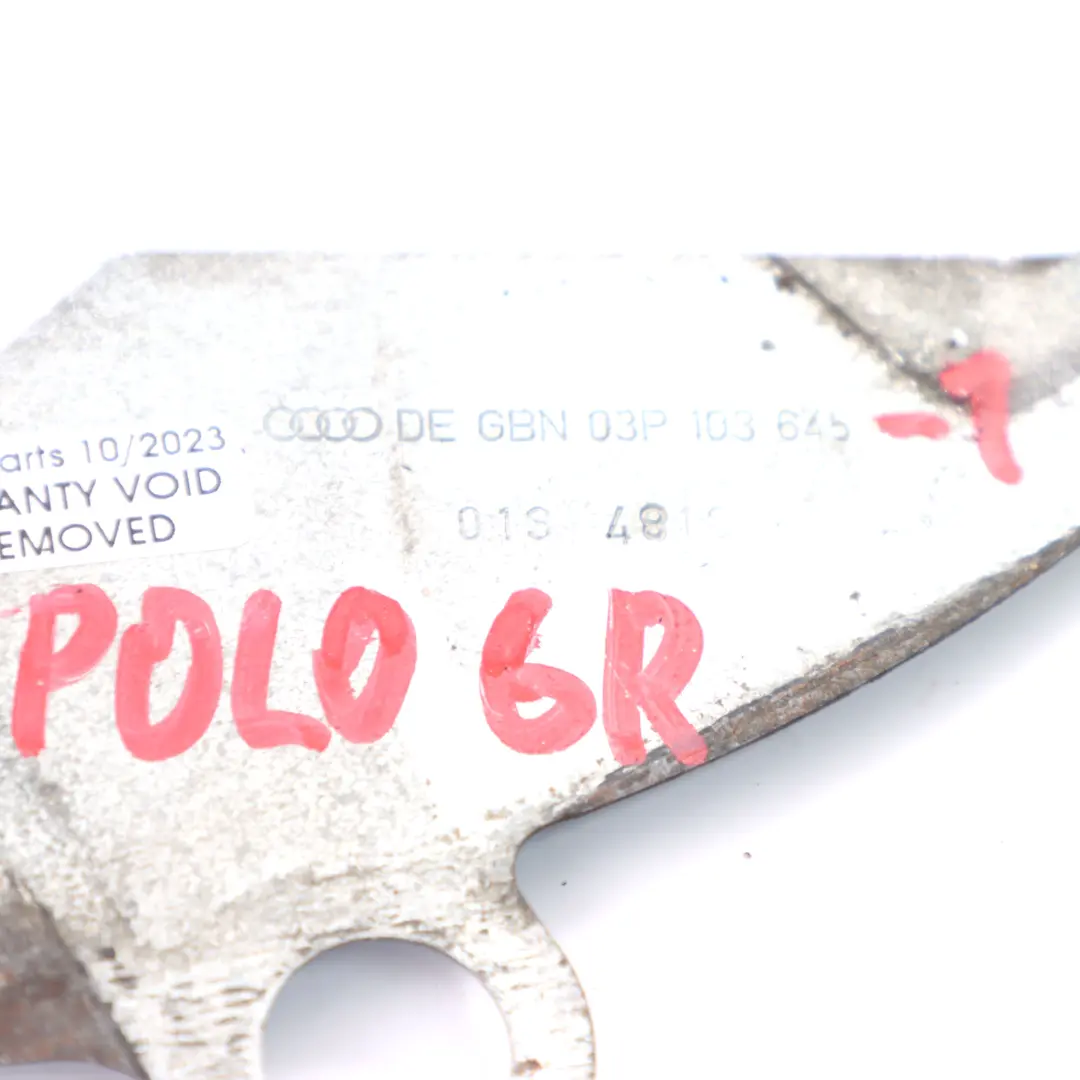 Plaque de recouvrement de boîte pour Volkswagen VW Polo 6R Seat Ibiza IV à propos du numéro de pièce 03P103645 Volkswagen VW Polo 6R Seat Ibiza IV Plaque de recouvrement de boîte - SKU 03P103645-1 - Numéro de pièce 03P103645