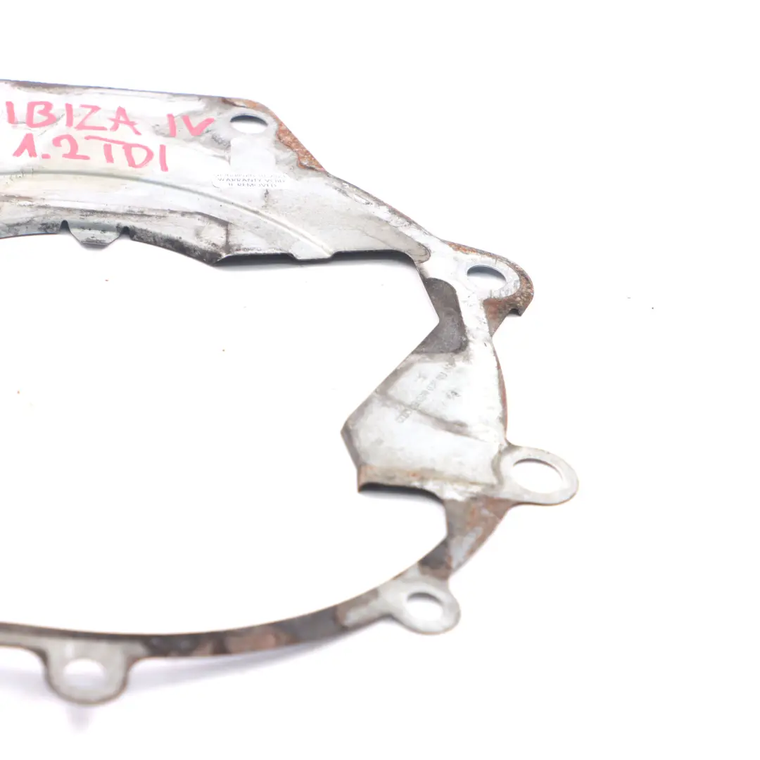 Gearbox Connecting Covering Plate to Volkswagen VW Polo 6R Seat Ibiza IV with Part number 03P103645 Volkswagen VW Polo 6R Seat Ibiza IV Gearbox Connecting Covering Plate - SKU 03P103645 - Part number 03P103645