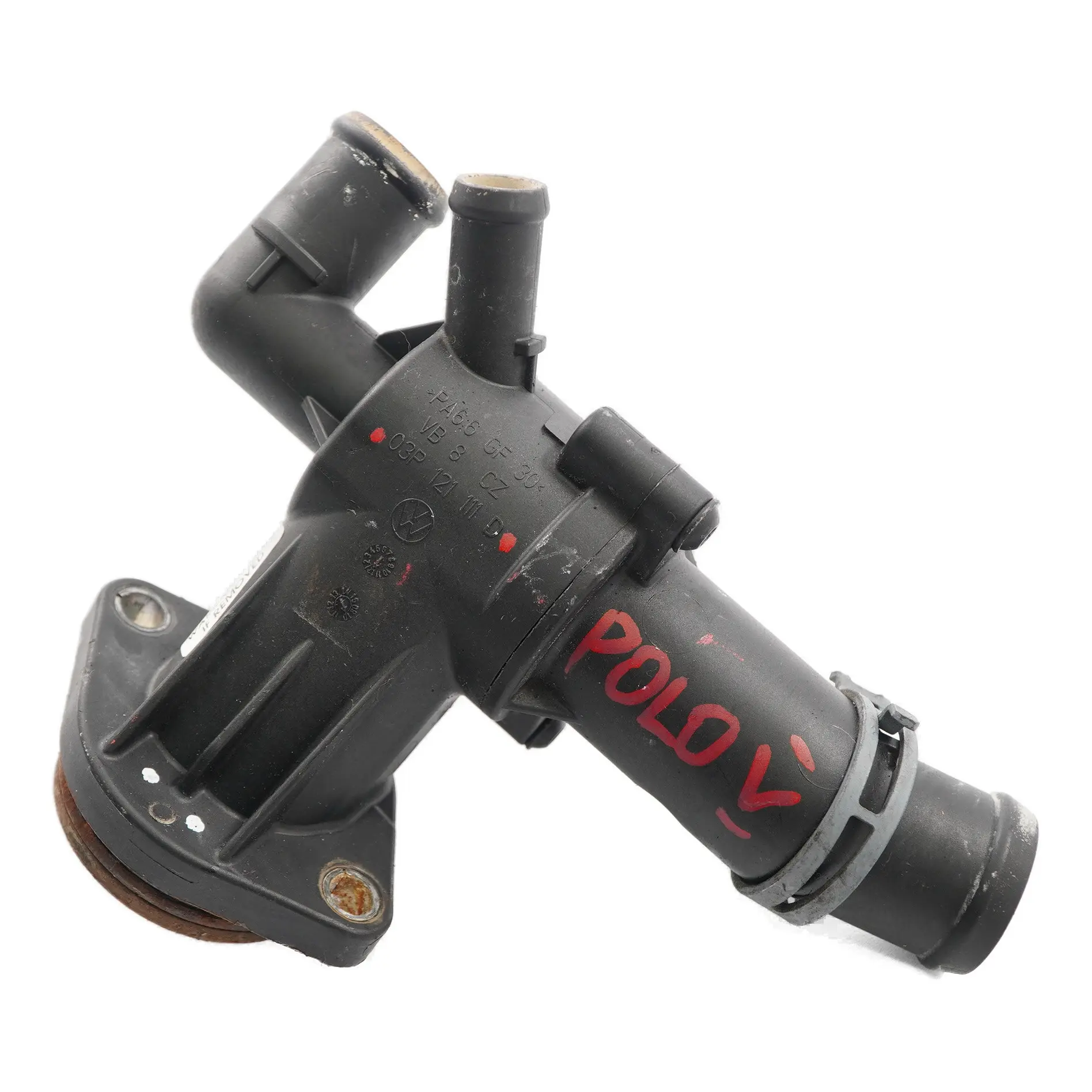 VW Polo MK 5 1.2 TDI CFWA Seat Thermostat Boîtier bride liquide refroidissement