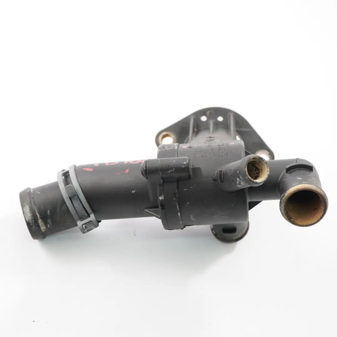 CFWA Seat Skoda Thermostat Coolant Flange Housing to VW Polo MK 5 1.2 TDI with Part number 03P12111D VW Polo MK 5 1.2 TDI CFWA Seat Skoda Thermostat Coolant Flange Housing - SKU 03P12111D - Part number 03P12111D