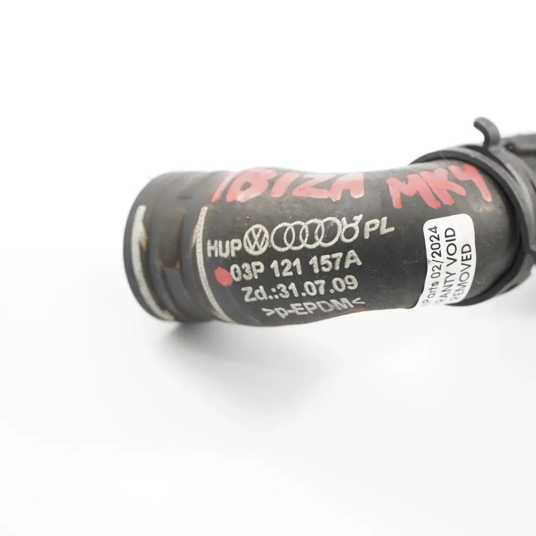 6J Tubo Radiatore Refrigerante 1.2 TDI CFWA per Volkswagen Polo 5 Seat Ibiza con numero di parte 03P121157A Volkswagen Polo 5 Seat Ibiza 6J Tubo Radiatore Refrigerante 1.2 TDI CFWA - SKU 03P121157A - Numero di parte 03P121157A