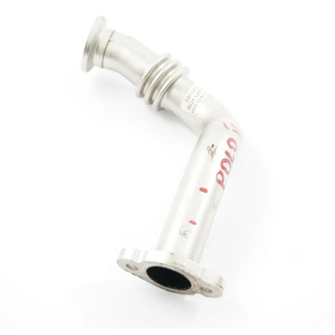 MK5 TDI EGR Vanne Tube de raccordement du refroidisseur B pour VW Polo à propos du numéro de pièce 03P131521 VW Polo MK5 TDI EGR Vanne Tube de raccordement du refroidisseur B - SKU 03P131521 - Numéro de pièce 03P131521