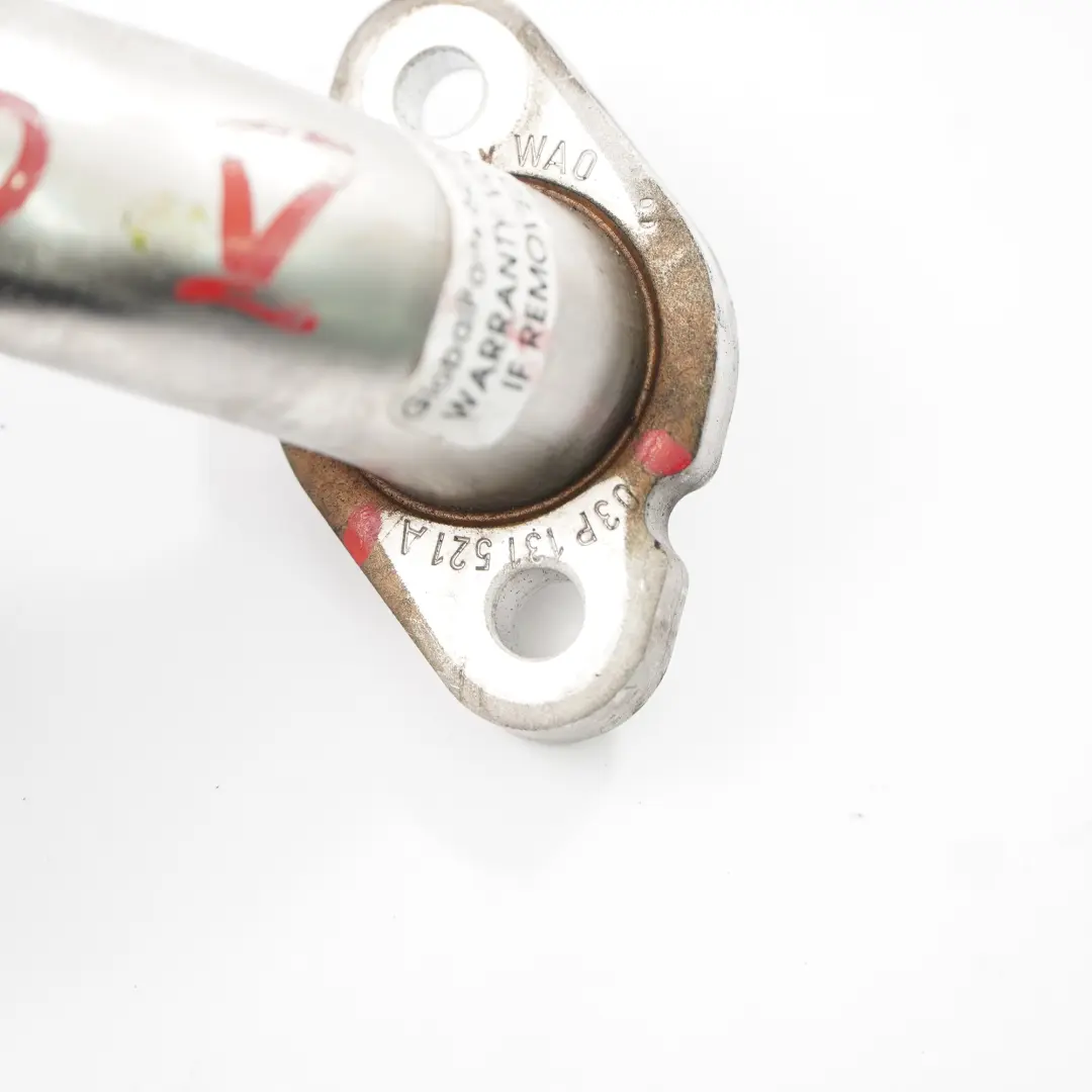 Audi Volkswagen Seat Skoda TDI EGR Valve Cooler Pipe Tube - SKU 03P131521A - Part number 03P131521A
