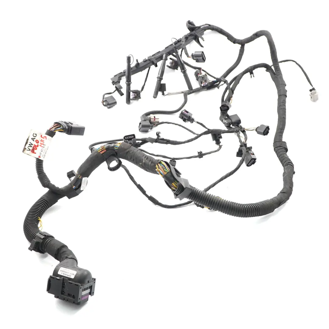 VW Volkswagen Polo 5 1.2 TDI Motore Cablaggio Cavo Loom - SKU 03P971612 - Numero di parte 03P971612