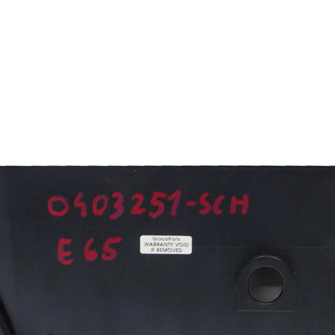 BMW E65 E66 Heckklappe Blende Abdeckung Panel Schwarz 2 - 668 - SKU 0403251-SCH - Teilenummer 0403251