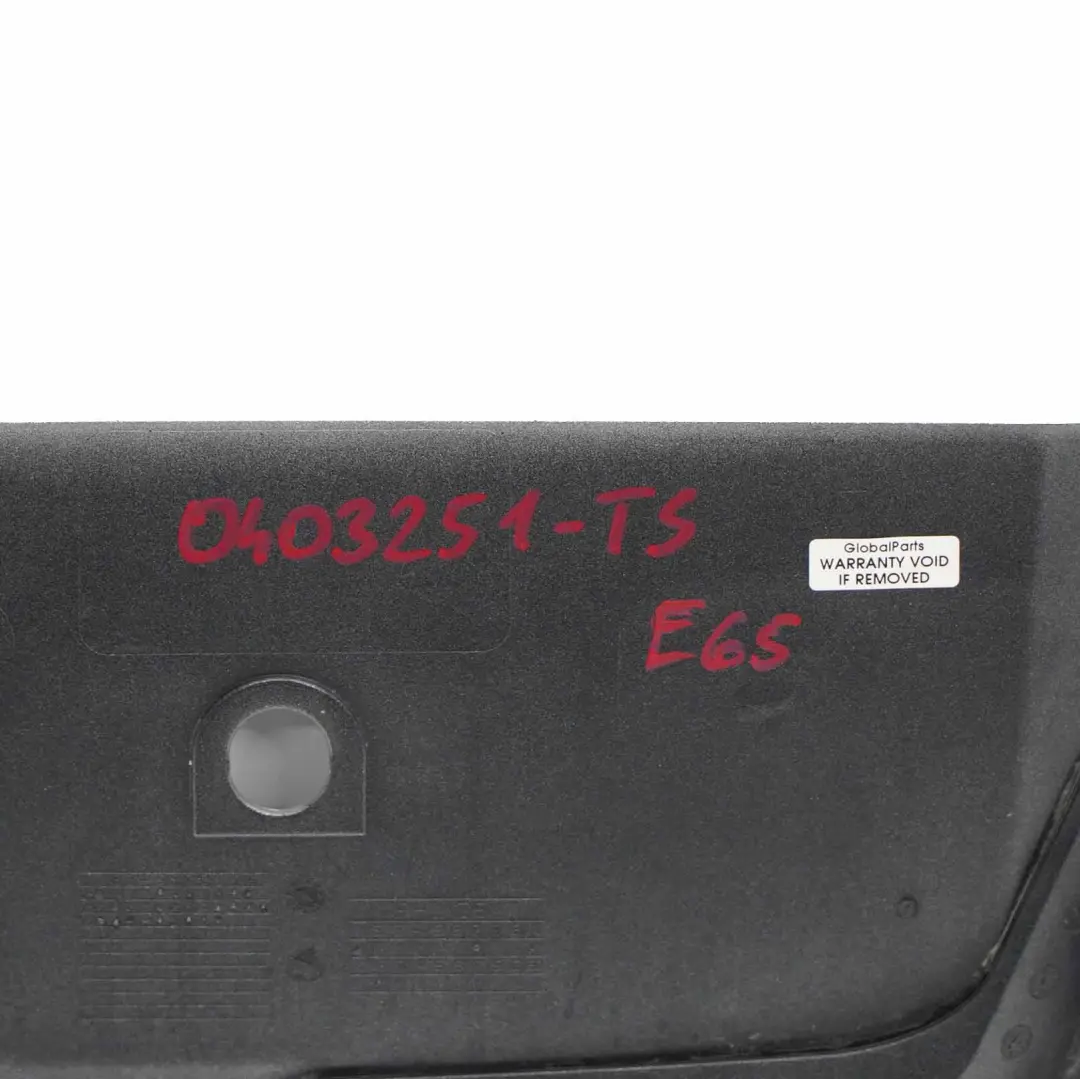 BMW E65 E66 Portellone Apertura Copertura Titansilber - 354 - SKU 0403251-TS - Numero di parte 0403251