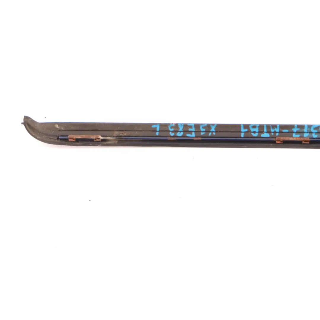 BMW X3 er E83 Wasserfangleiste Links Montegoblau Montego Blue A51 - SKU 0403317-MTB1 - Teilenummer 0403317