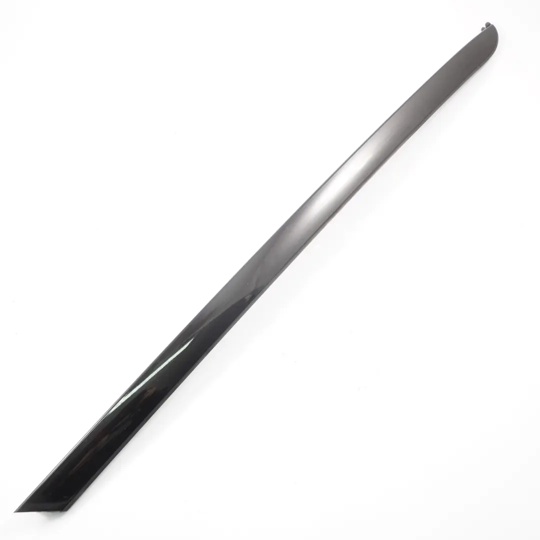 BMW E83 Parabrezza Sinistro Modanatura Gocciolatoio Rubinschwarz Ruby Nero S23 - SKU 0403317-RUB - Numero di parte 0403317