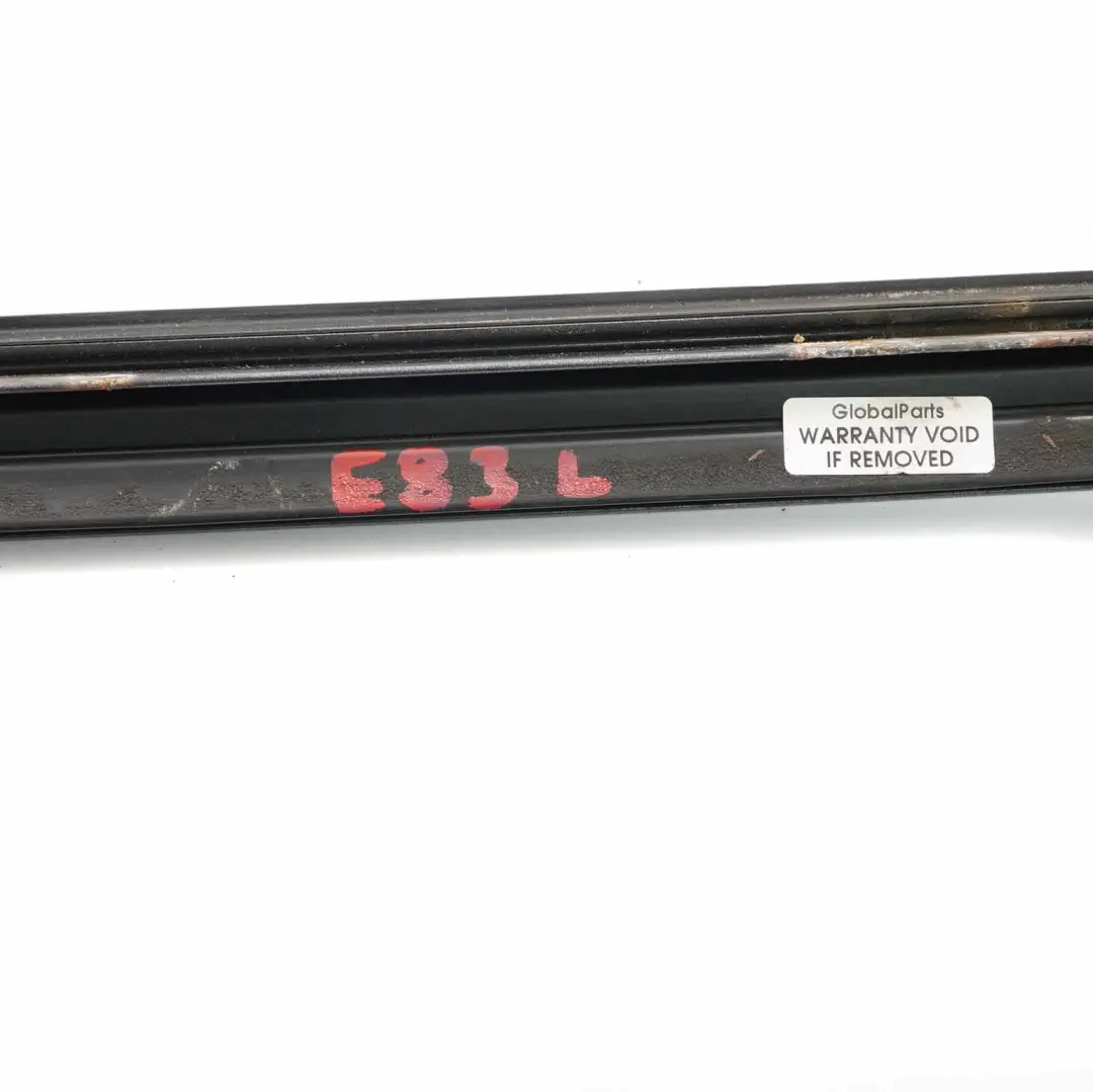 Modanatura gocciolatoio sinistro Grigio Spacegrau metallizzato - A52 per BMW X3 E83 con numero di parte 0403317 BMW X3 E83 Modanatura gocciolatoio sinistro Grigio Spacegrau metallizzato - A52 - SKU 0403317-SCG - Numero di parte 0403317