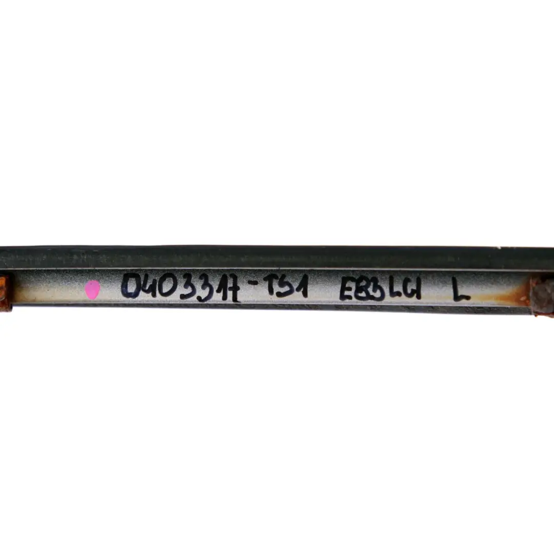 BMW X3 E83 Left N/S Windscreen Drip Moulding Trim Titansilber Silver - SKU 0403317-TS1 - Part number 0403317
