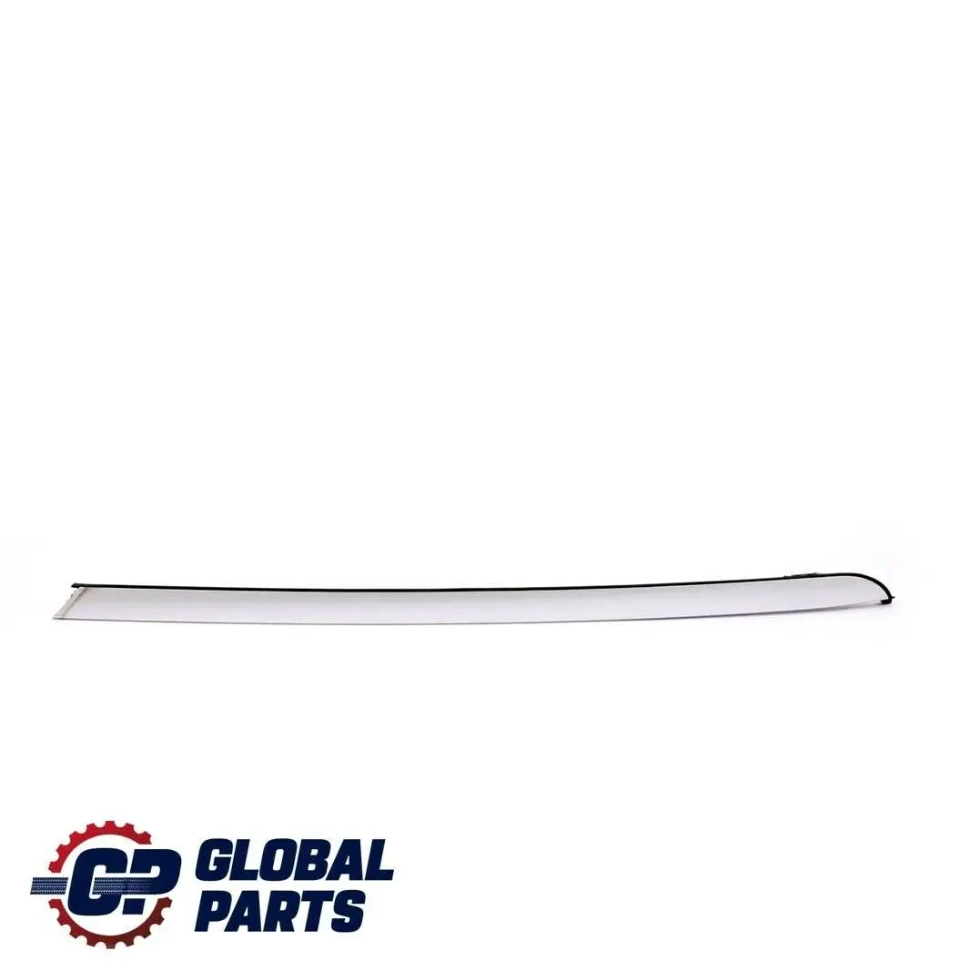 Derecha Parabrisas Moldura De Goteo Trim Titansilber Plata para BMW X3 E83 con número de pieza 0403319 BMW X3 E83 Derecha Parabrisas Moldura De Goteo Trim Titansilber Plata - SKU 0403319-TS - Número de pieza 0403319