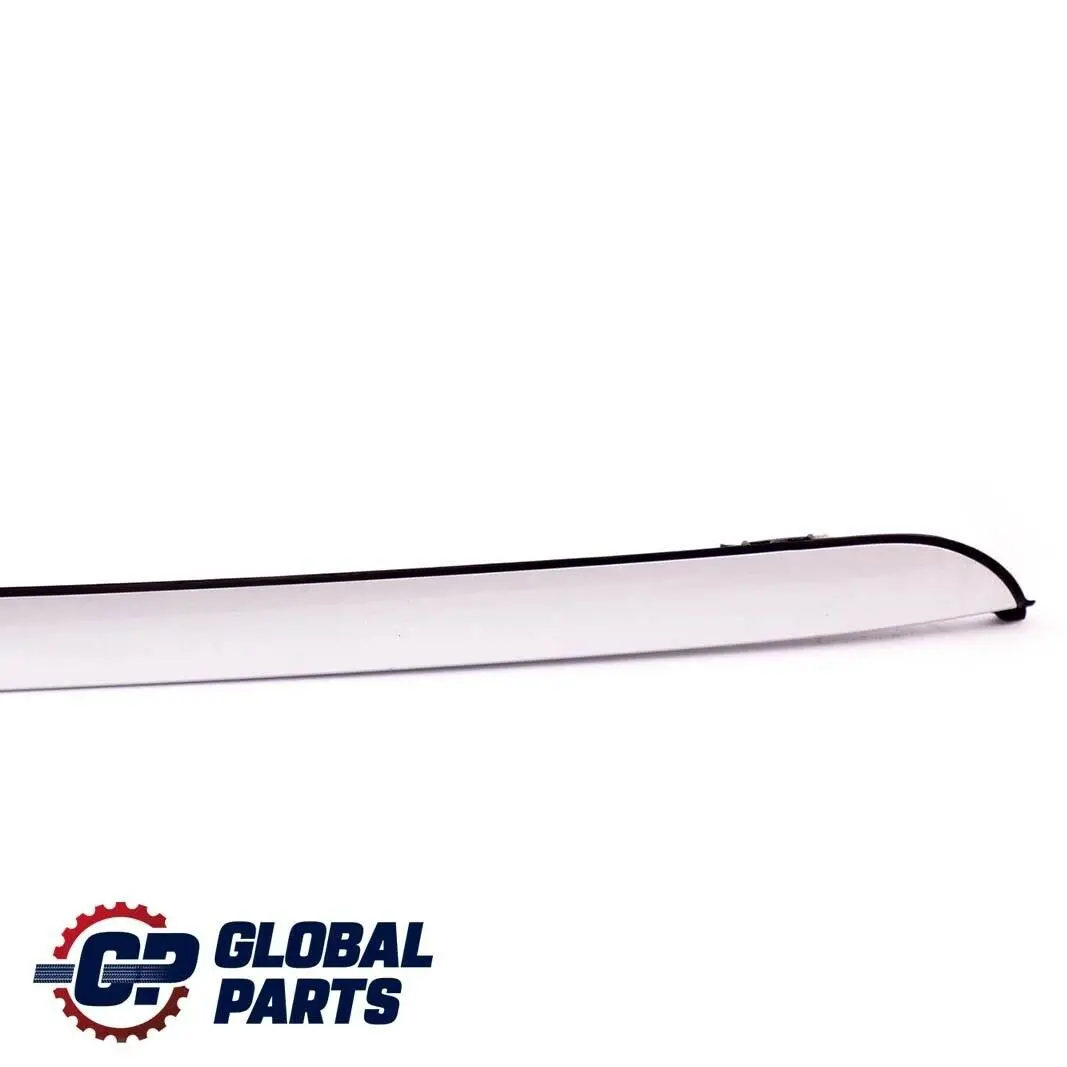 Right O/S Windscreen Drip Moulding Trim Titansilber Silver to BMW X3 E83 with Part number 0403319 BMW X3 E83 Right O/S Windscreen Drip Moulding Trim Titansilber Silver - SKU 0403319-TS - Part number 0403319