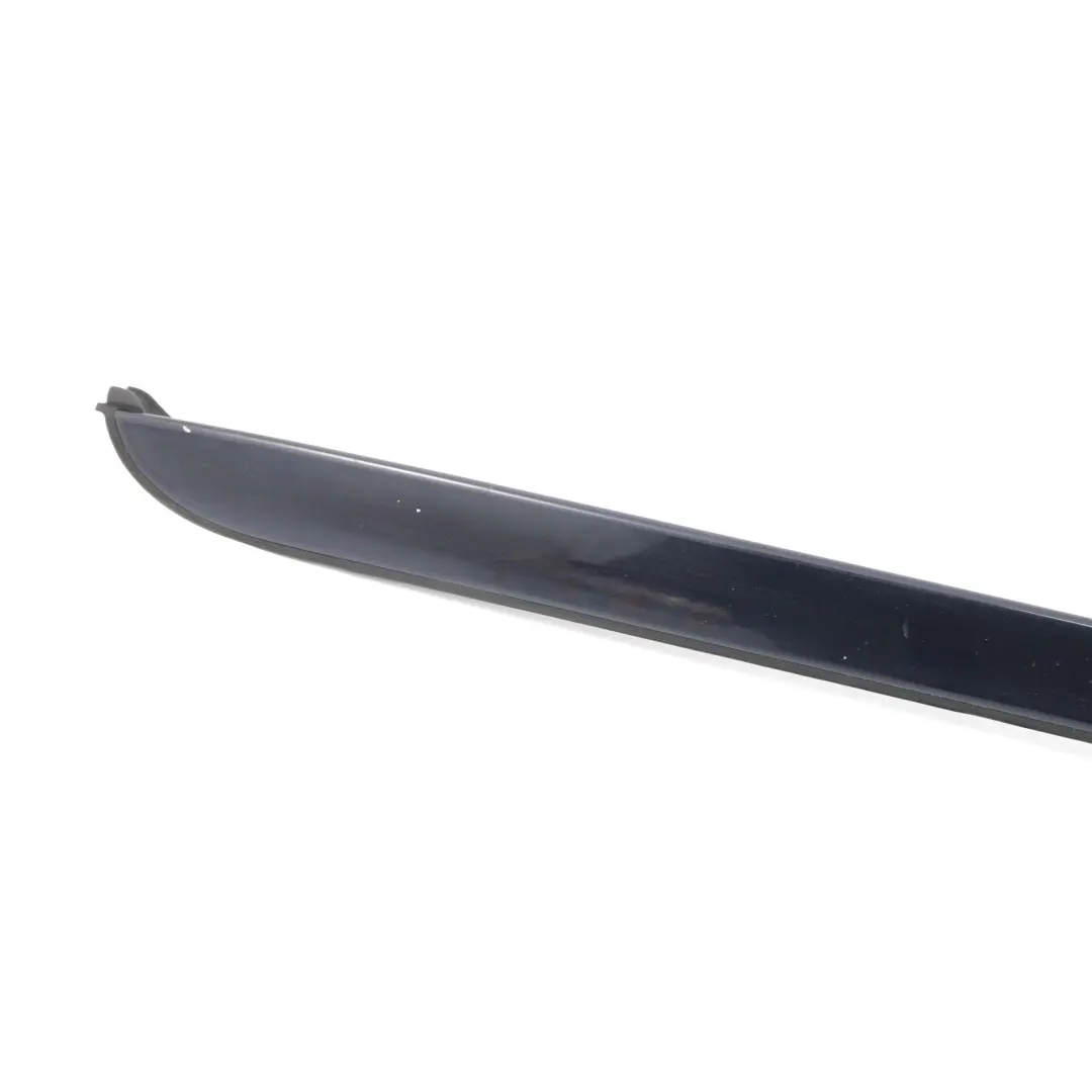 BMW X3 E83 Derecho O / parabrisas moldura De goteo Monacoblau Monaco Azul - A35 - SKU 0403319-MB - Número de pieza 0403319
