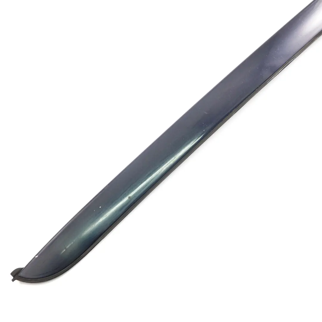 BMW X3 E83 Derecho O / parabrisas moldura De goteo Monacoblau Monaco Azul - A35 - SKU 0403319-MB - Número de pieza 0403319