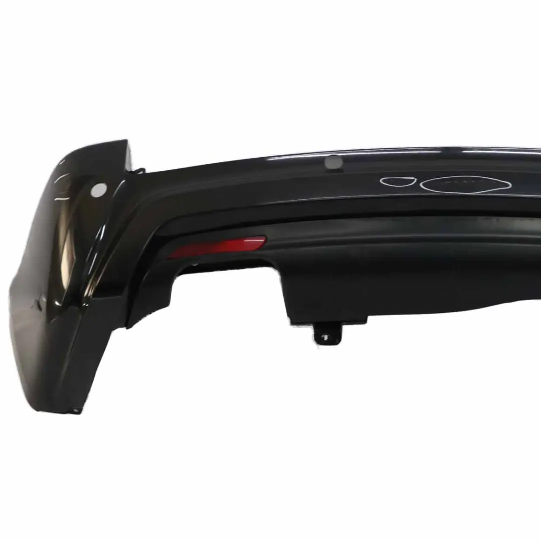 BMW X3 E83 Bumper Rear M Sport PDC Panel Black Sapphire Metallic - 475 - SKU 0403470-BS-1 - Part number 0403470