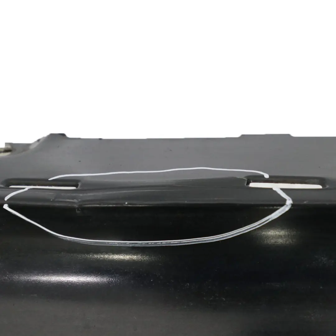 BMW X3 E83 Zderzak Tylny Tył Black Sapphire - 475 - SKU 0403470-BS - Numer Części 0403470