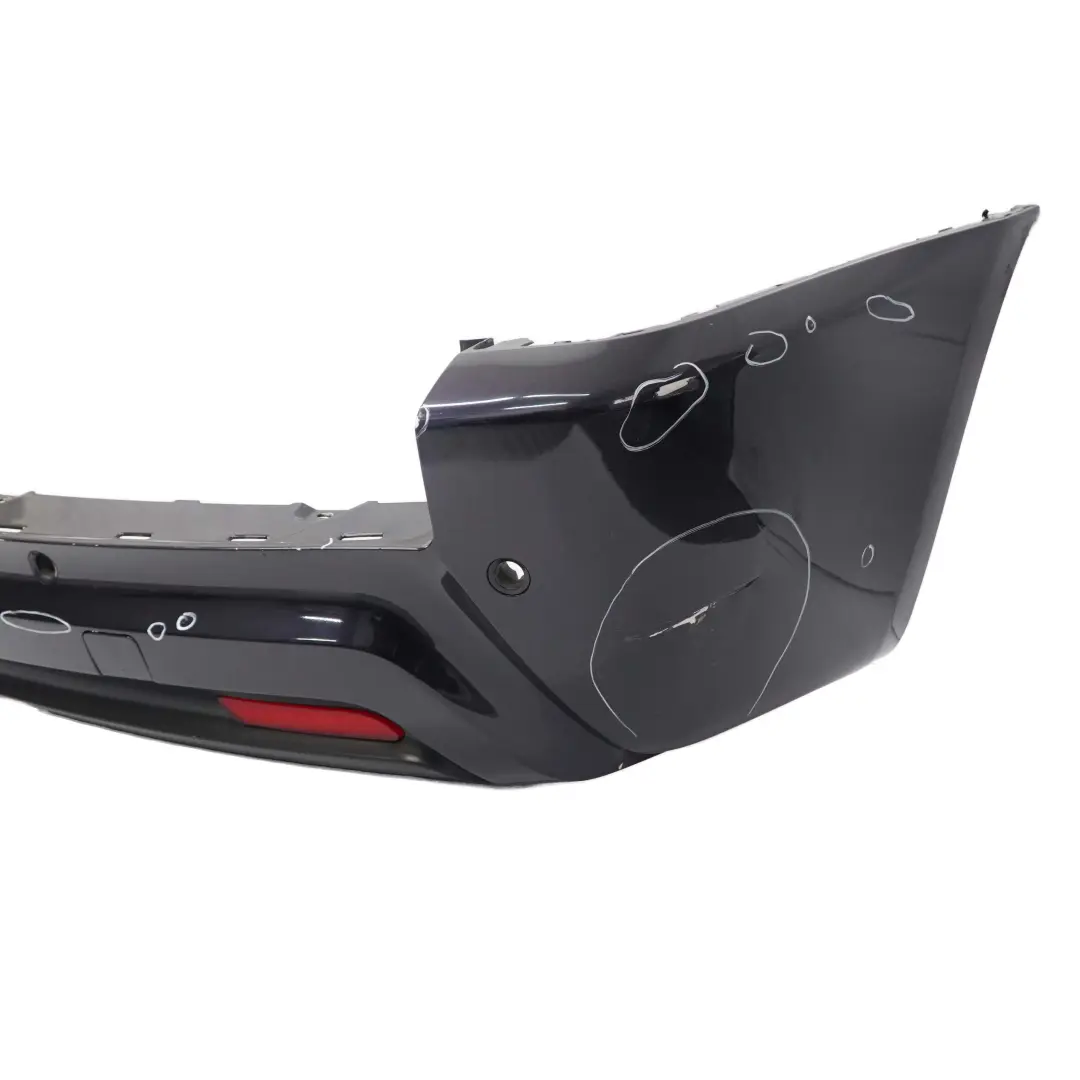 Bumper PDC Monacoblau Monaco Blue Metallic - A35 to BMW X3 E83 M Sport Rear with Part number 0403470 BMW X3 E83 M Sport Rear Bumper PDC Monacoblau Monaco Blue Metallic - A35 - SKU 0403470-MB - Part number 0403470