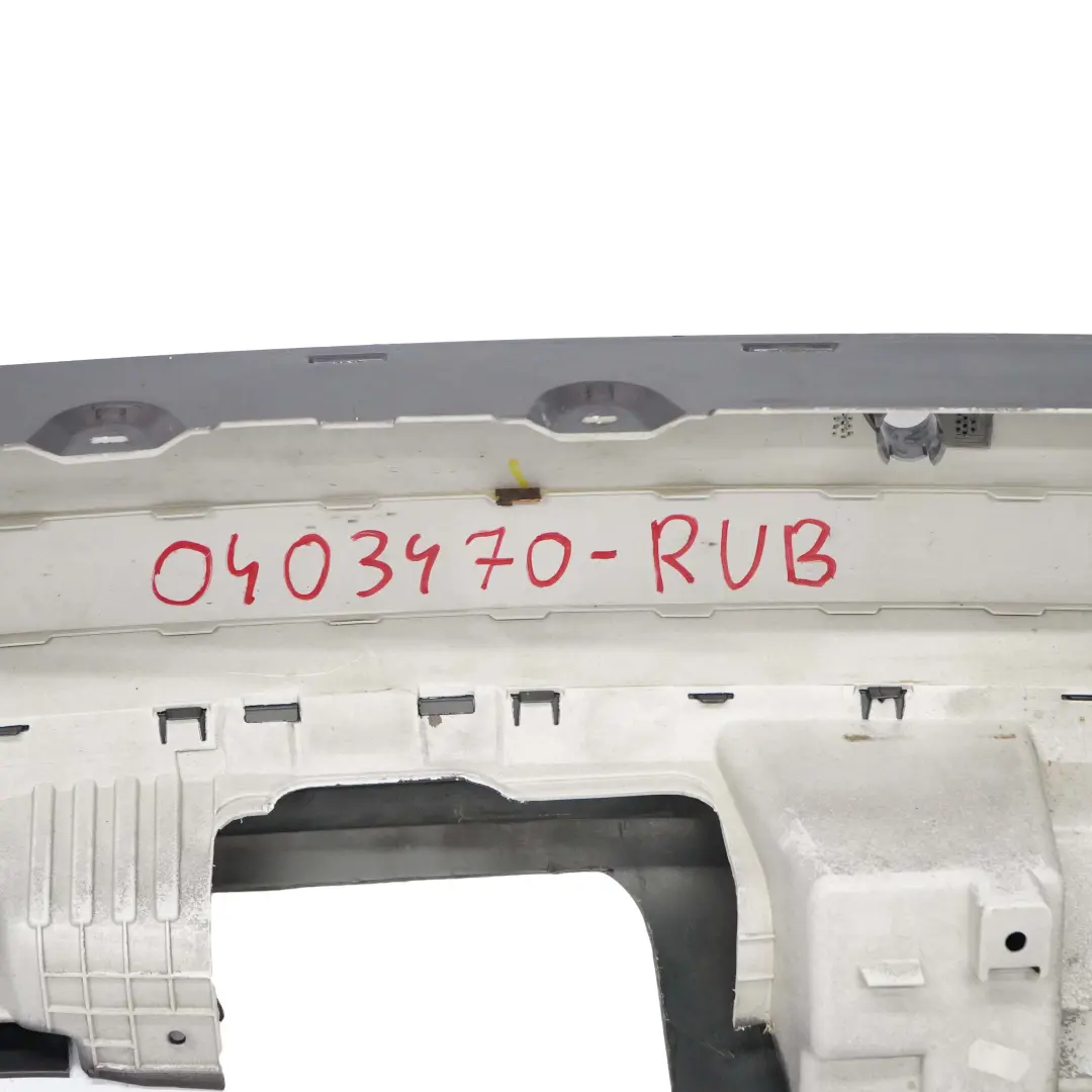 BMW X3 E83 Bumper Rear M Sport PDC Panel Rubinschwarz Ruby Black - S23 - SKU 0403470-RUB - Part number 0403470