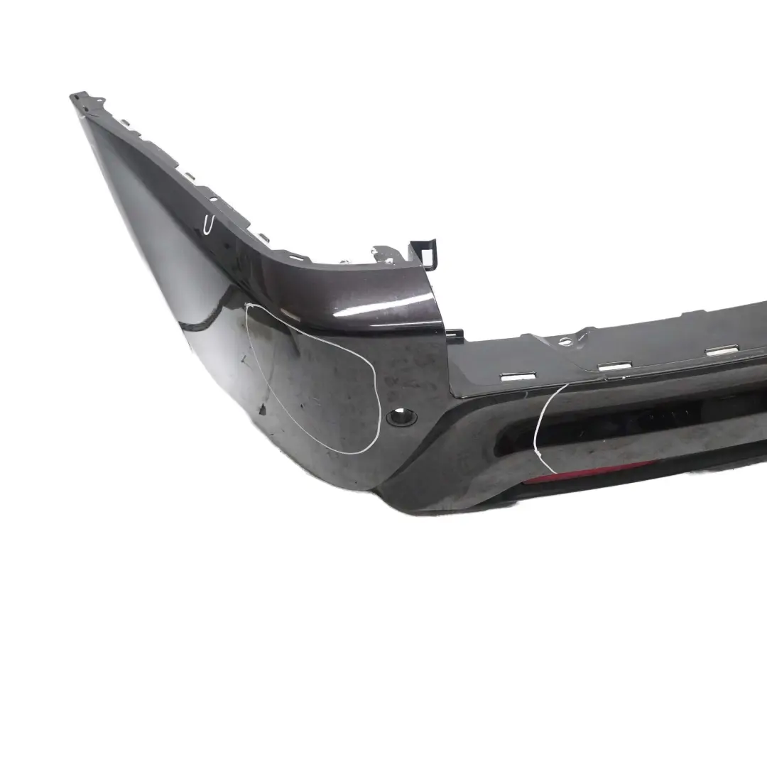 BMW X3 E83 Bumper Rear M Sport PDC Panel Rubinschwarz Ruby Black - S23 - SKU 0403470-RUB - Part number 0403470