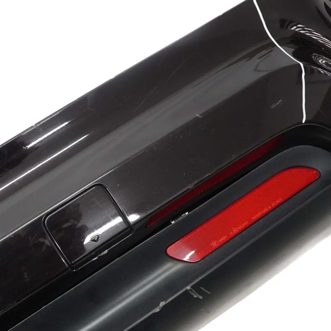 BMW X3 E83 Bumper Rear M Sport PDC Panel Rubinschwarz Ruby Black - S23 - SKU 0403470-RUB - Part number 0403470