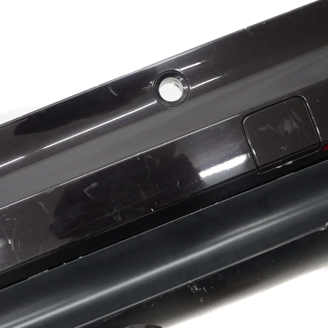 BMW X3 E83 Bumper Rear M Sport PDC Panel Rubinschwarz Ruby Black - S23 - SKU 0403470-RUB - Part number 0403470