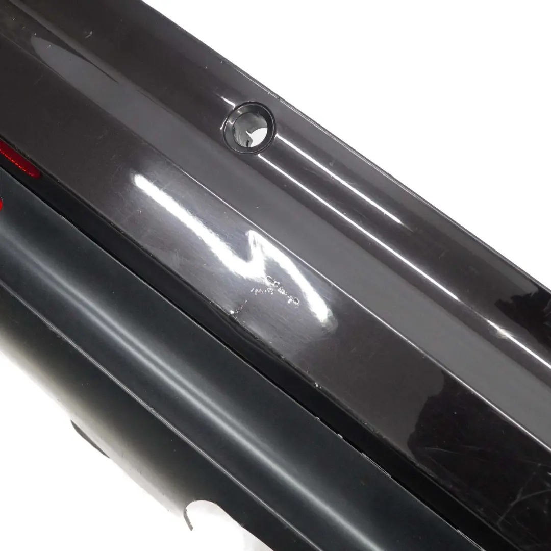 BMW X3 E83 Bumper Rear M Sport PDC Panel Rubinschwarz Ruby Black - S23 - SKU 0403470-RUB - Part number 0403470