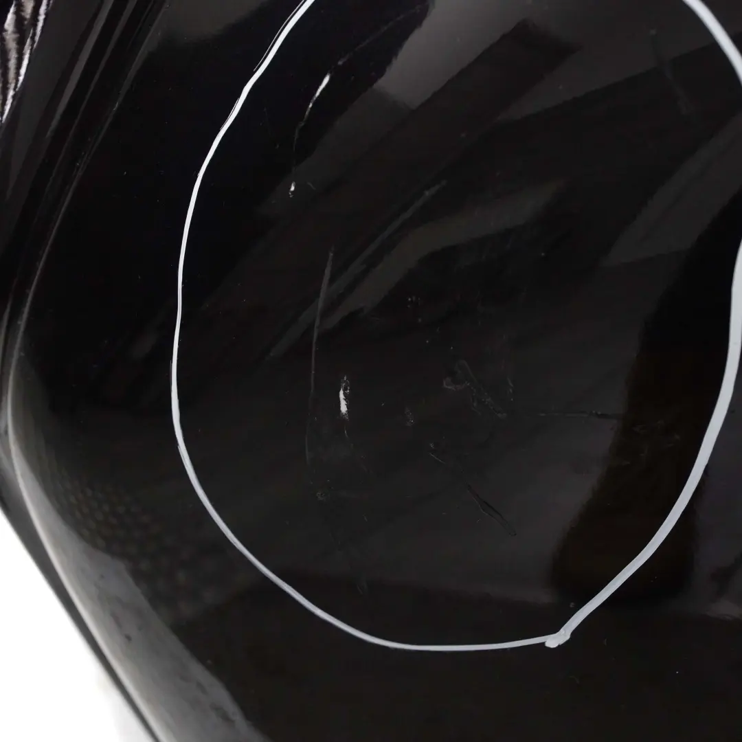 BMW X3 E83 Bumper Rear M Sport PDC Panel Rubinschwarz Ruby Black - S23 - SKU 0403470-RUB - Part number 0403470
