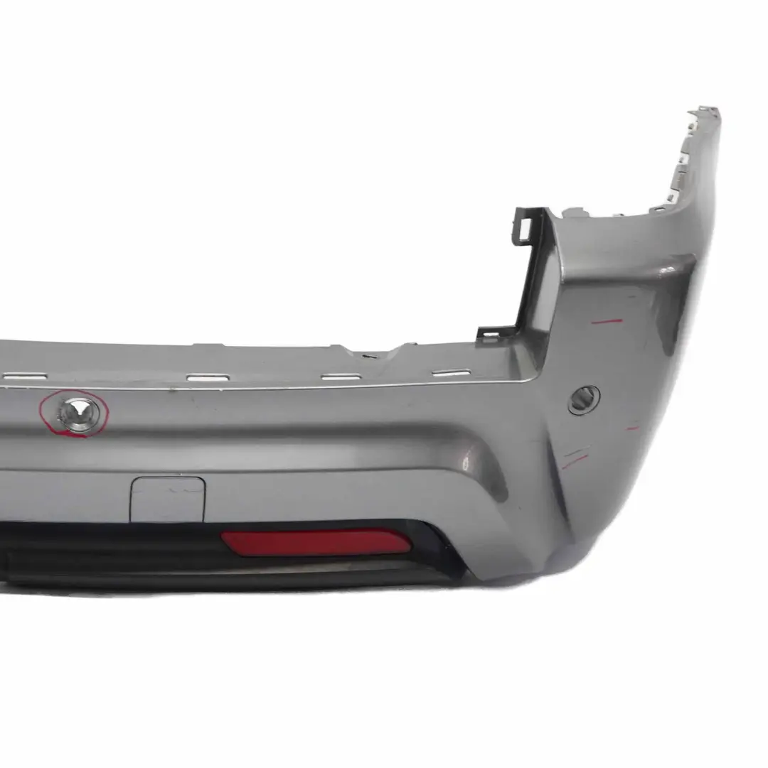 Bumper M Sport PDC Spacegrau Space Grey Metallic - A52 to BMW X3 E83 Rear with Part number 0403470 BMW X3 E83 Rear Bumper M Sport PDC Spacegrau Space Grey Metallic - A52 - SKU 0403470-SCG - Part number 0403470