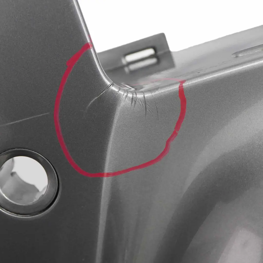 Bumper M Sport PDC Spacegrau Space Grey Metallic - A52 to BMW X3 E83 Rear with Part number 0403470 BMW X3 E83 Rear Bumper M Sport PDC Spacegrau Space Grey Metallic - A52 - SKU 0403470-SCG - Part number 0403470