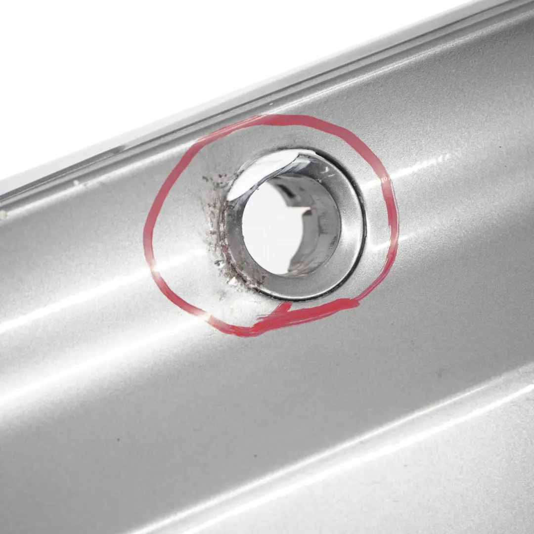 Bumper M Sport PDC Spacegrau Space Grey Metallic - A52 to BMW X3 E83 Rear with Part number 0403470 BMW X3 E83 Rear Bumper M Sport PDC Spacegrau Space Grey Metallic - A52 - SKU 0403470-SCG - Part number 0403470