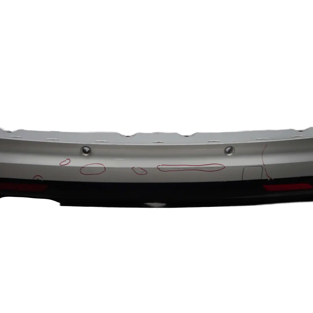 Bumper Rear M Sport PDC Panel Titansilber Titan Silver Metallic - 354 to BMW X3 E83 with Part number 0403470 BMW X3 E83 Bumper Rear M Sport PDC Panel Titansilber Titan Silver Metallic - 354 - SKU 0403470-TS1 - Part number 0403470