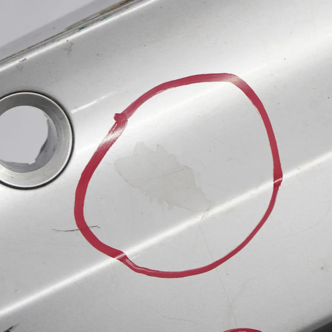 Bumper Rear M Sport PDC Panel Titansilber Titan Silver Metallic - 354 to BMW X3 E83 with Part number 0403470 BMW X3 E83 Bumper Rear M Sport PDC Panel Titansilber Titan Silver Metallic - 354 - SKU 0403470-TS2 - Part number 0403470