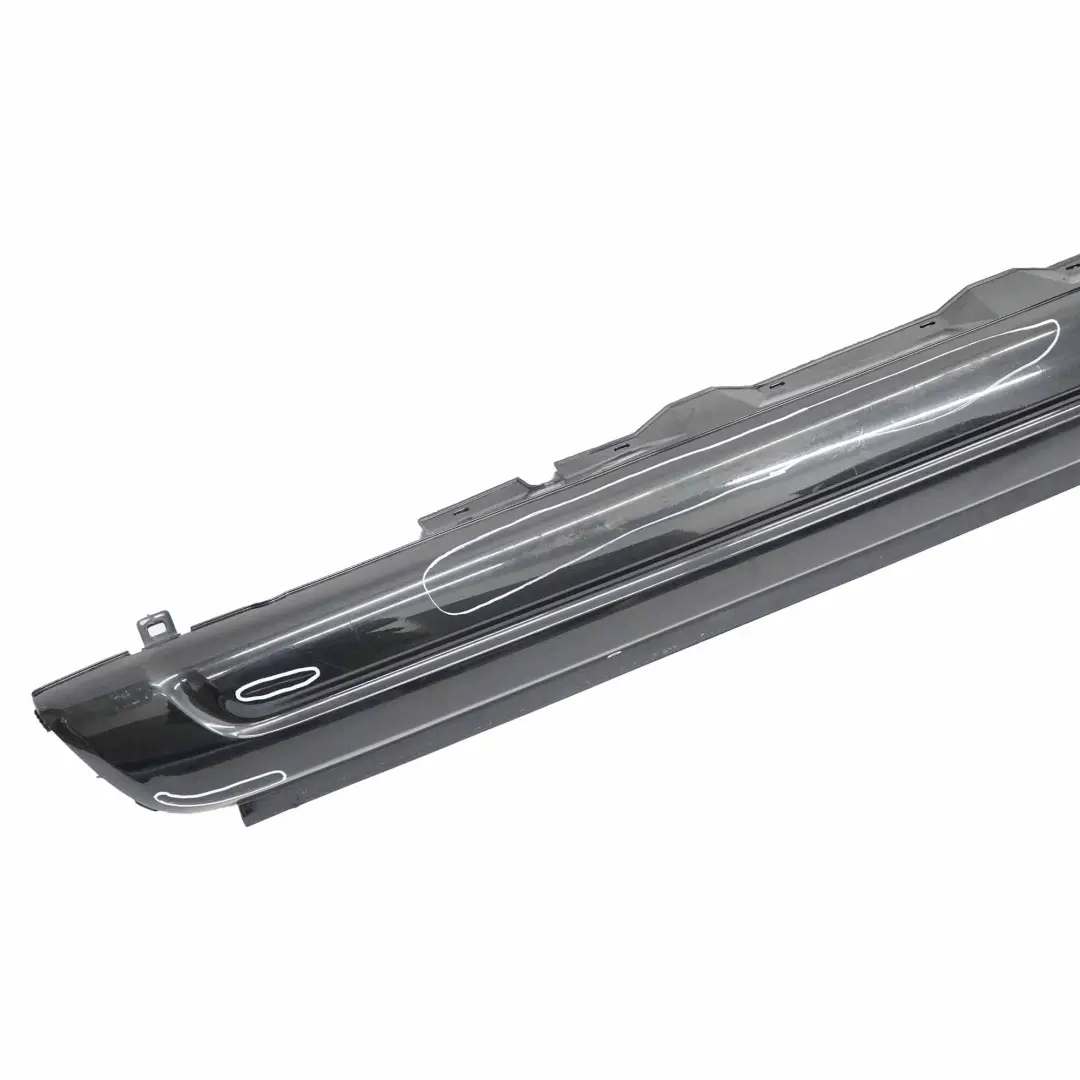 BMW X3 E83 Gonna Laterale M Sport Sill Cover Sinistra Black Sapphire - 475 - SKU 0403480-BS1 - Numero di parte 0403480