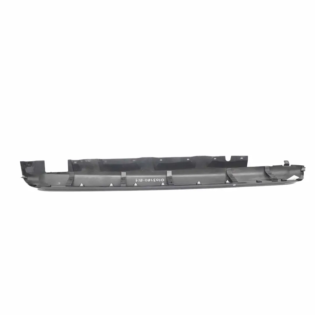 BMW X3 E83 Gonna Laterale M Sport Sill Cover Sinistra Black Sapphire - 475 - SKU 0403480-BS1 - Numero di parte 0403480