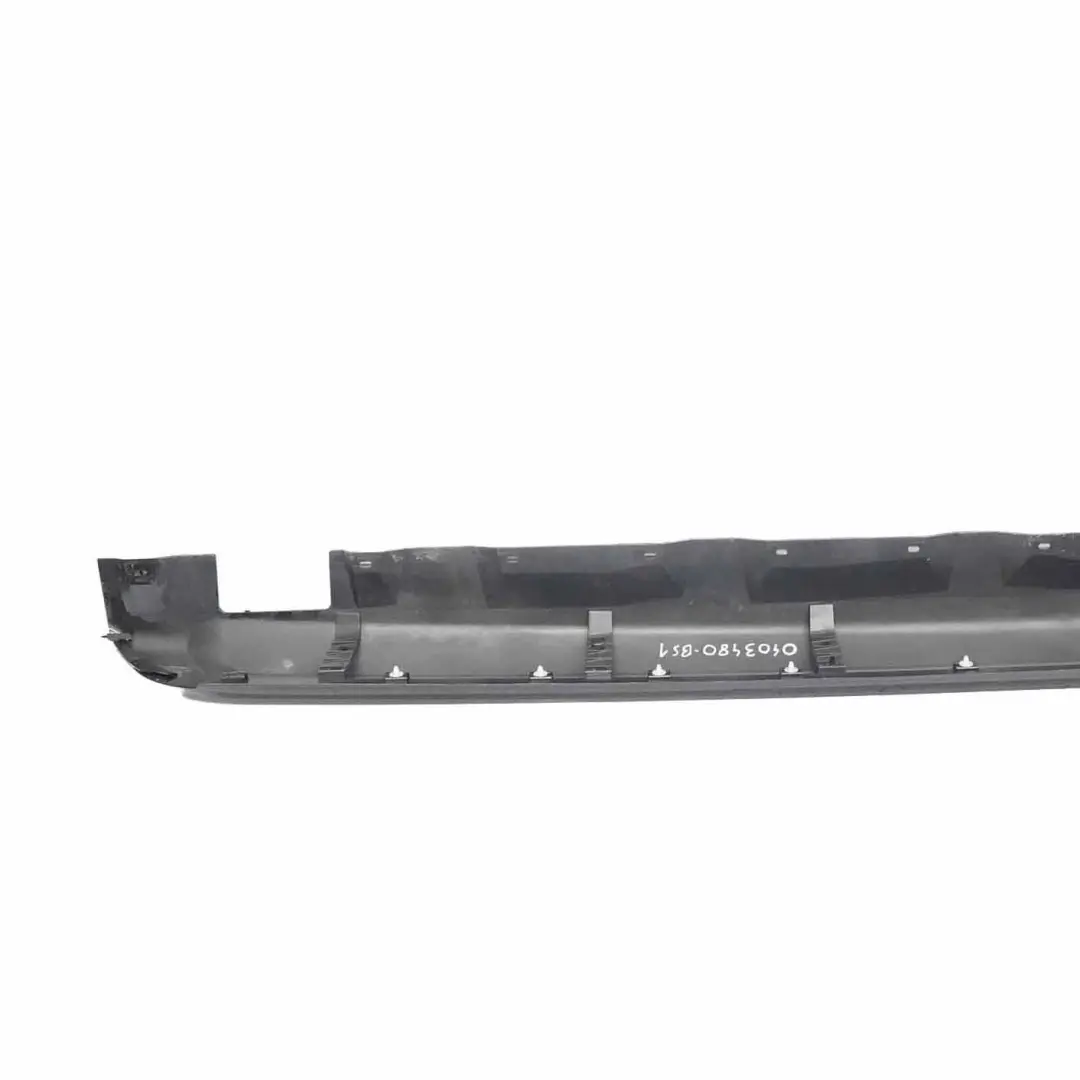BMW X3 E83 Faldon lateral Izquierdo Black Sapphire Negro - 475 - SKU 0403480-BS1 - Número de pieza 0403480