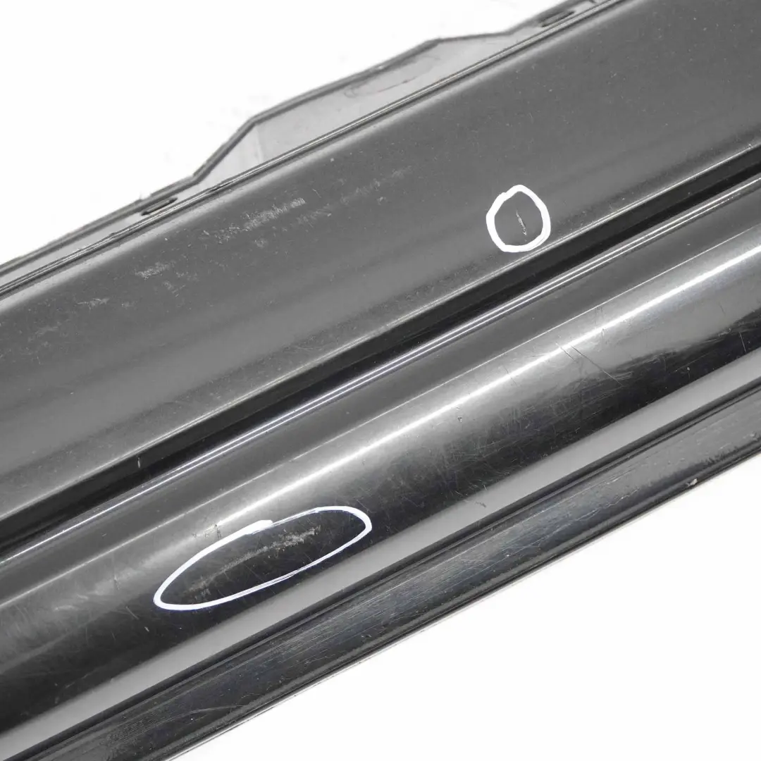BMW X3 E83 Faldon lateral Izquierdo Black Sapphire Negro - 475 - SKU 0403480-BS1 - Número de pieza 0403480