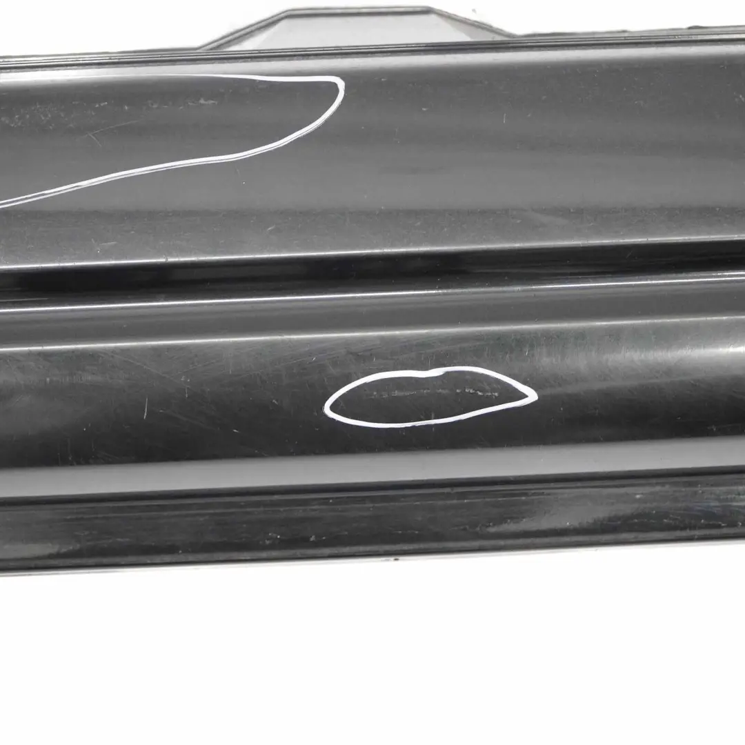 BMW X3 E83 Faldon lateral Izquierdo Black Sapphire Negro - 475 - SKU 0403480-BS1 - Número de pieza 0403480