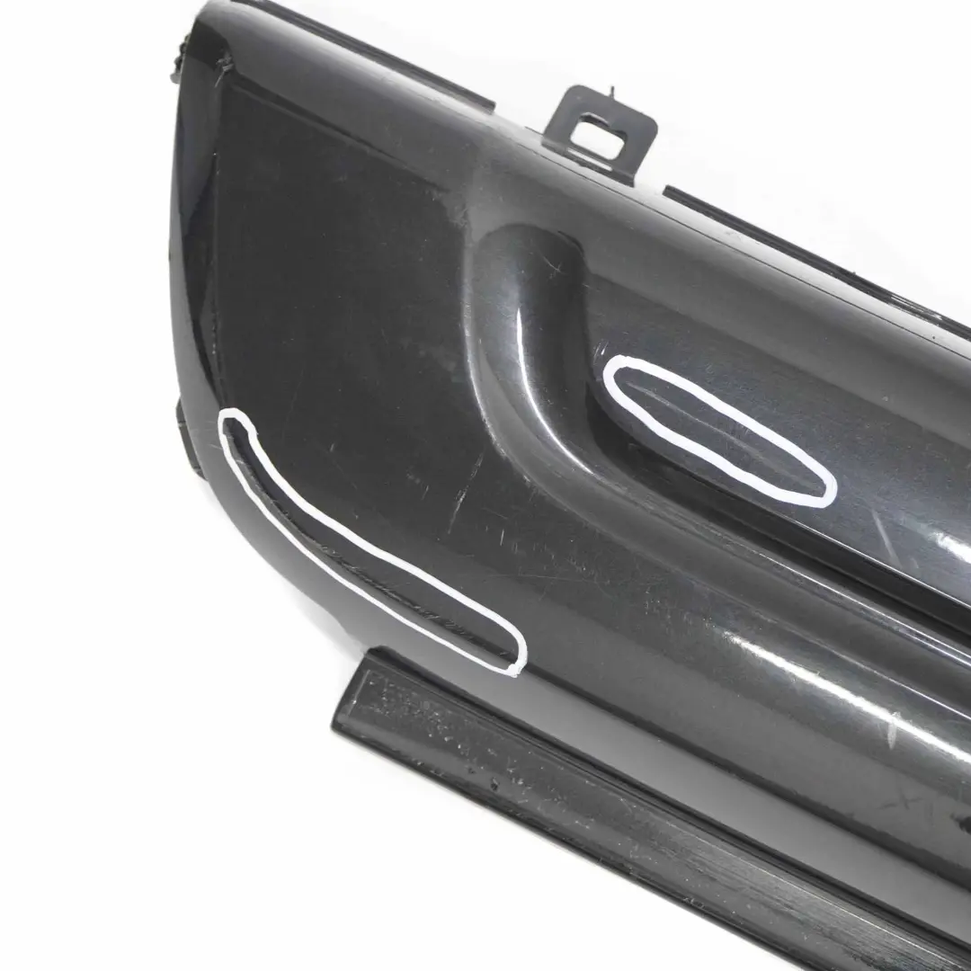 Side Skirt M Sport Sill Cover Left N/S Black Sapphire Metallic - 475 BMW X3 E83 - SKU 0403480-BS1 - Part number 0403480