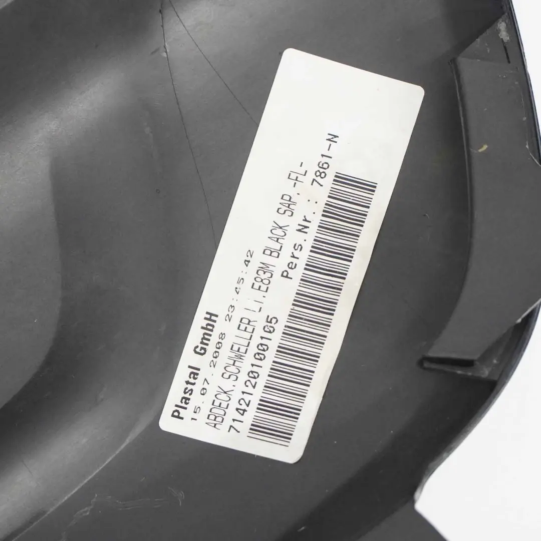 Faldon lateral Izquierdo Black Sapphire Negro - 475 para BMW X3 E83 con número de pieza 0403480 BMW X3 E83 Faldon lateral Izquierdo Black Sapphire Negro - 475 - SKU 0403480-BS1 - Número de pieza 0403480