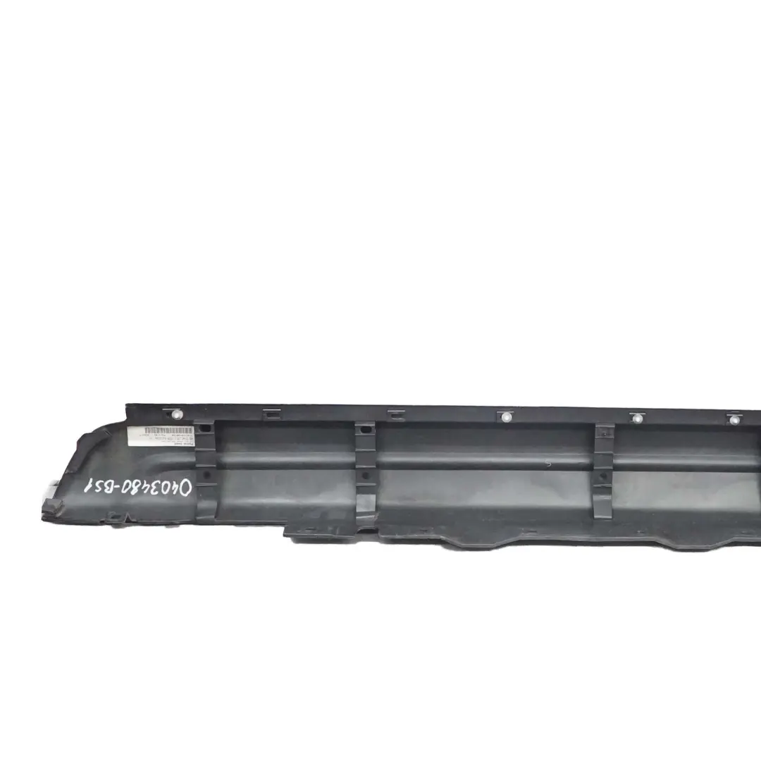 BMW X3 E83 Side Skirt M Sport Sill Cover Left N/S Rubinschwarz Ruby Black S23 - SKU 0403480-RUB - Part number 0403480