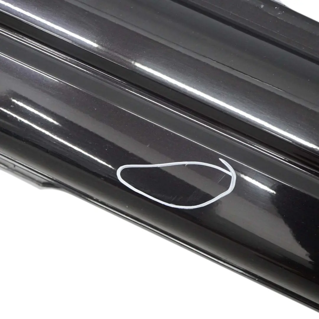 Faldon lateral M Sport Sill Cover Izquierdo Rubinschwarz Ruby Black S23 para BMW con número de pieza 0403480 BMW Faldon lateral M Sport Sill Cover Izquierdo Rubinschwarz Ruby Black S23 - SKU 0403480-RUB - Número de pieza 0403480