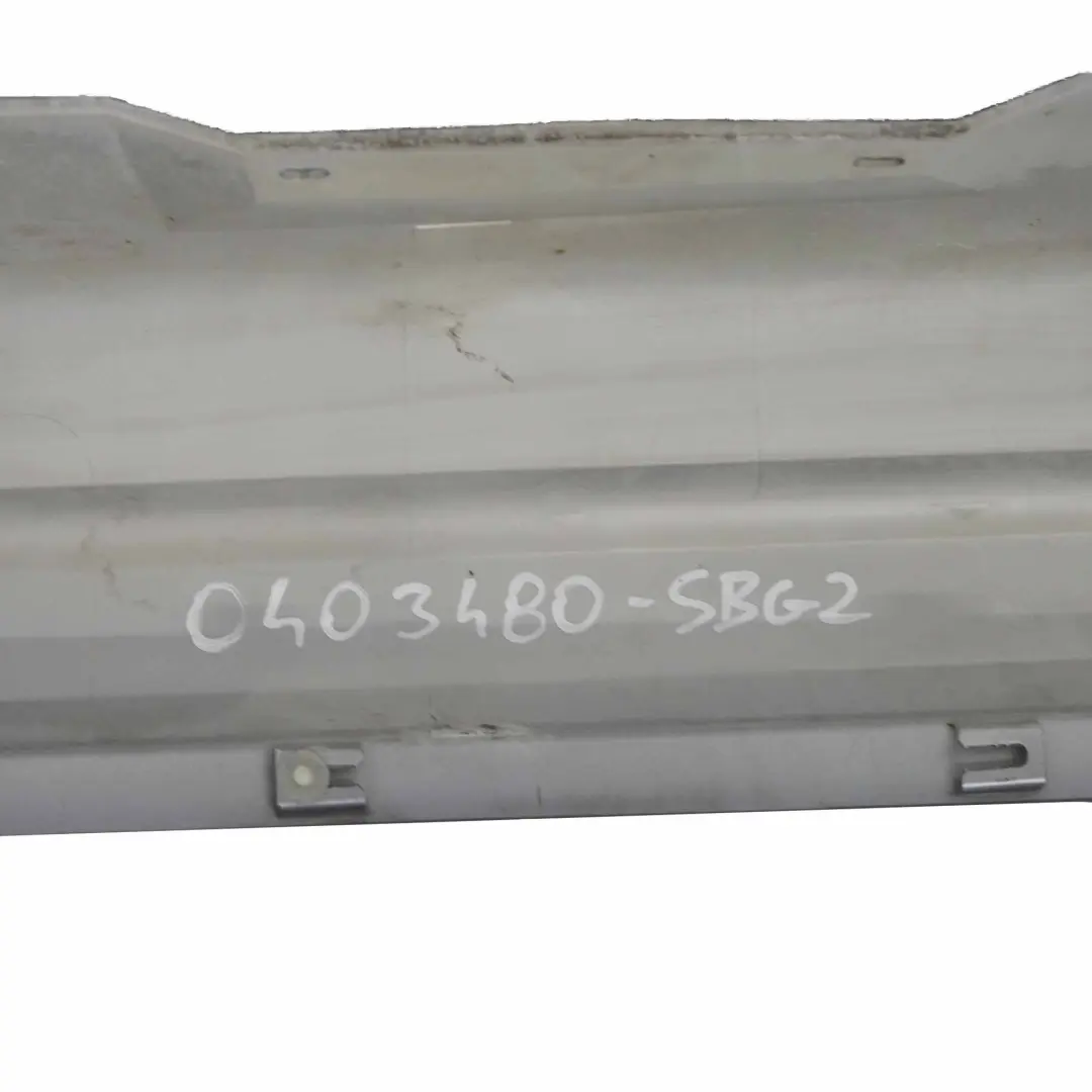 BMW X3 E83 M Sport Listello Portiera Gonna SX Grigio Argento Grigio - A08 - SKU 0403480-SBG2 - Numero di parte 0403480
