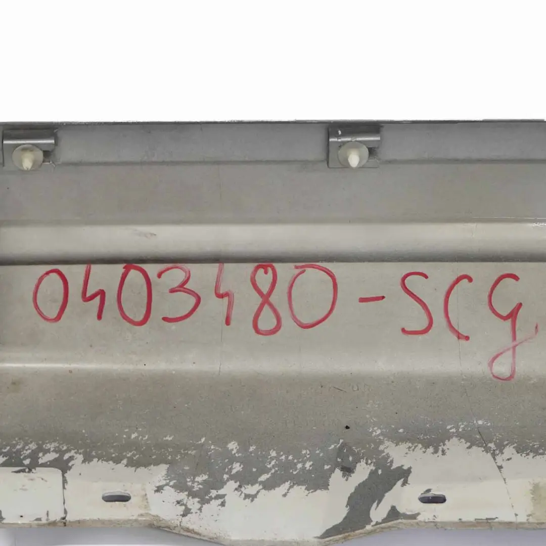 BMW X3 E83 M Sport Cubre Umbral De Puerta Faldon Izquierdo Gris Spacegrau - A52 - SKU 0403480-SCG - Número de pieza 0403480
