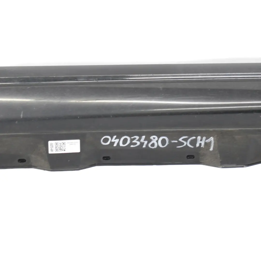 Minigonna laterale M Sport Sinistra Schwarz 2 Nero - 668 per BMW X3 E83 con numero di parte 0403480 BMW X3 E83 Minigonna laterale M Sport Sinistra Schwarz 2 Nero - 668 - SKU 0403480-SCH1 - Numero di parte 0403480